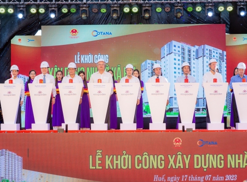 Xây dựng hơn 1.000 căn nhà ở xã hội cho người thu nhập thấp tại Huế